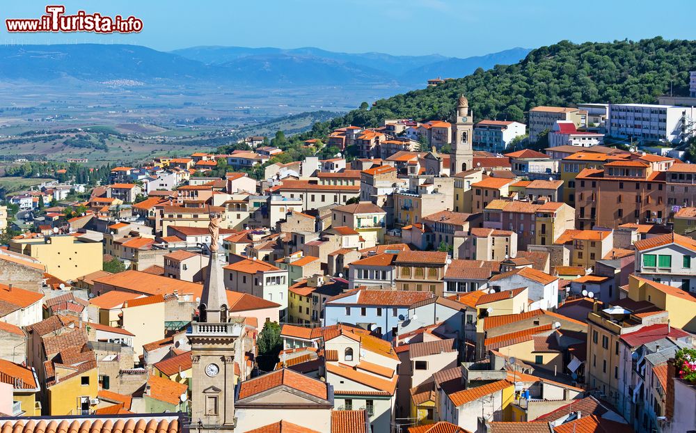Immagine Panorama della cittadina di Ozieri in Sardegna