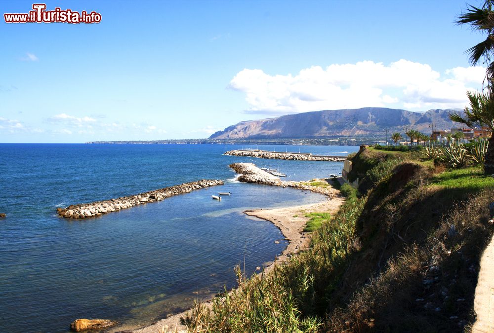 Immagine Panorama della costa di Trappeto in Siclia