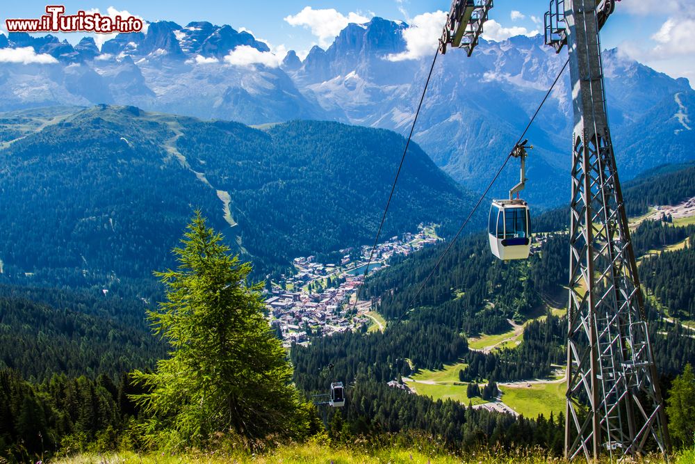 Immagine Panorama estivo di Madonna di Campiglio in Trentino