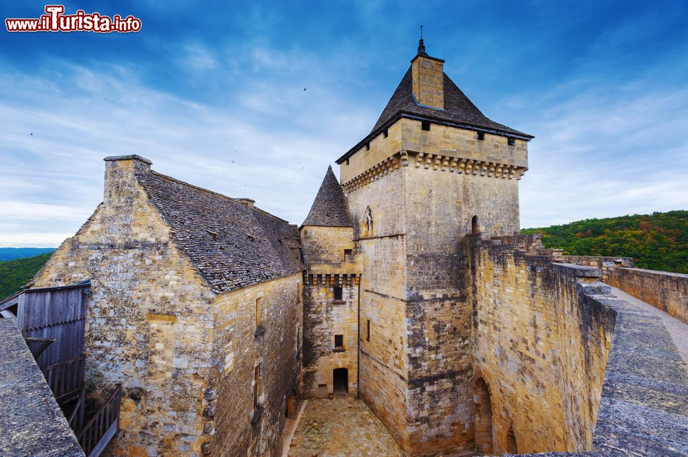 Immagine Particolare del Castello di Castelnaud in Aquitania, Francia