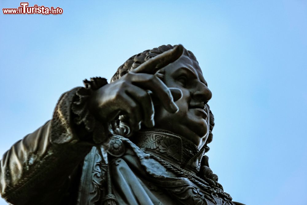 Immagine Particolare della statua di Stanislas Leszczynski a Nancy, Francia: fu un nobile polacco, divenuto re di Polonia e granduca di Lituania.