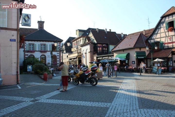 Immagine Piazza centrale di Ribeauvillé  - © Matteo Emiliani