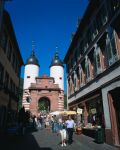 Steingasse a Heidelberg e la Bridge Gate - ...