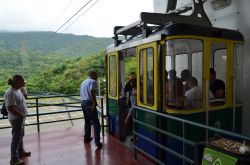 Cabina della teleferica che da Puerto Plata conduce al Monte Isabel de Torres - 