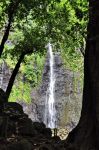 Cascata Veimahota a Tahiti Polinesia