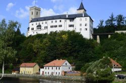 Il maestoso castello di Rozmberk nad Vltavou ...
