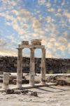 Colonne dell'antica città di Hierapolis, ...