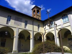 Cortile del chiostro di San Francesco a Savigliano