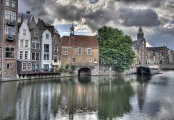 Delfshaven il vecchio porto di Rotterdam si trova in Olanda - © jan kranendonk / Shutterstock.com