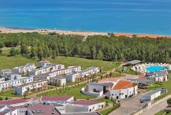 Il Green Village e la spiaggia di Sibari in Calabria