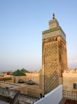 la Moschea Kairaouine, con il suo grande minareto: ...