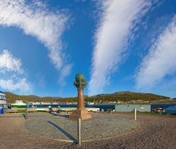 Punto geodetico di Hammerfest, Norvegia - L'arco geodetico di Struve è una catena di triangolazioni che si estende da Hammerfest in Norvegia sino al Mar Nero in Ucraina attraversando ...