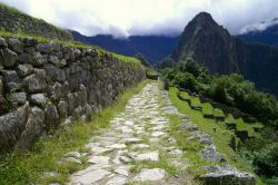 Sentiero dell'Inca trekking verso Machu Picchu, ...