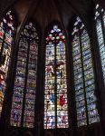 Le vetrate della  Cattedrale di Carcassonne in Francia - © ribeiroantonio / Shutterstock.com