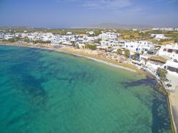 Agia Anna, una delle spiagge di  Naxos in Grecia