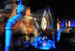 Bellissima ambientazione della nuova attrazione di Disneyland Paris, vi sentirete veramente dei topolini