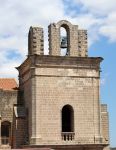 Antica torre campanaria nel centro storico di Avetrana in provincia di Taranto (Puglia).
