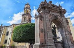 Architettura religiosa e civile nella città di Queretaro, Messico.
