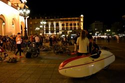 Biciclette in centro a Francoforte