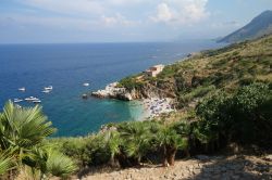 La Cala dell'Uzzo e il Museo delle Attività Marinare (Sicilia).
