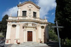 Chiesa di San Sebastiano a Moglio di Alassio in Liguria