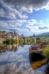 crociera sulla Dordogne il fiume di Argentat in Francia (Aquitania)