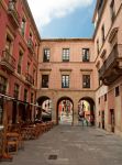 Dimore signorili nel centro storico di Gijon, Asturie, Spagna - © Botond Horvath / Shutterstock.com