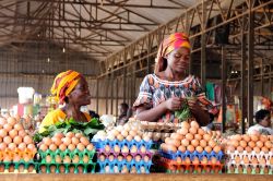 Donne del Ruanda vendono uova al mercato di Kimironko, Kigali - © Sarine Arslanian / Shutterstock.com