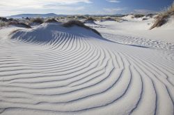 Dune di sabbia nella zona di Porto Pino a Sant'Anna Arresi in Sardegna