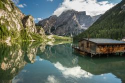 Estate sul Lago di Braies uno dei gioielli turistici della Alta Val Pusteria  - © Federica Violin / Shutterstock.com