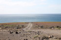 Percorso che porta a Faro de punta Jandia, Fuerteventura (Isole Canarie) - Nel cuore del sud portoghese, qui nella parte più meridionale dell'isola, trionfa un paesaggio particolare, ...