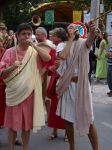 Figuranti in costume al Mercato della Centuriazione Romana di Villadose