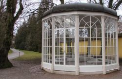 Gazebo cinematografico al parco del Castello di Hellbrunn, Salisburgo - Da parecchi anni il parco di Hellbrunn ospita il padiglione "Sound of Music" che un tempo si trovava nei giardini ...