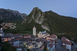 Gemona del Friuli fotografata dal castello