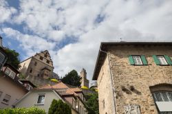 Il Burg, il cuore dellla citta medievale di Kronberg im Taunus in Assia (Germania)