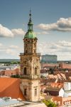 Il campanile della città di Erlangen, Germania.



