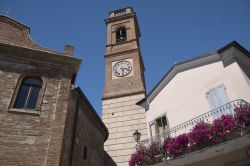 Il centro di Sogliano al Rubicone in Emilia Romagna