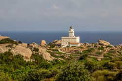 Il Faro di Capo Testa vicino a Santa Teresa di Gallura, la punta nord della Sardegna