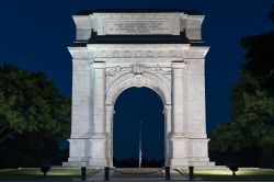 Il Memorial Arch nel Valley Forge National Park a Philadelphia, Pennsylvania (USA): è stato realizzato per celebrare l'arrivo del generale George Washington e dell'esercito continentale ...