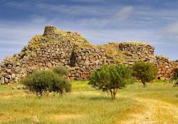 Il Nuraghe Arrubiu ad Orroli in Sardegna