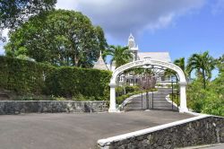 Il palazzo governativo a Castries isola di Saint Lucia