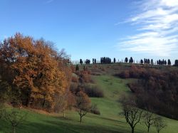 Il Parco dei Gessi alla periferia di San Lazzaro di Savena, sui Colli Bolognesi in Emilia