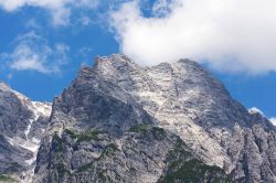 Il picco Birnhorn nelle Alpi di Leogang, Austria: si tratta della vetta più alta di questa zona montuosa dello stato federale del Salisburghese.

