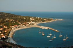 L'isola di Othoni in estate, Grecia. Secondo ...