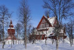 Kiruna (Svezia): il fascino invernale la chiesa ...
