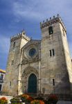 La cattedrale romano gotica di Viana do Castelo, nord del Portogallo.

