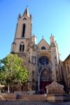 La chiesa di Saint-Jean de Malte, nel centro storico di Aix-en-Provence (Francia).