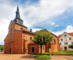 La Chiesa di San Nicola (Stadtkirche St. Nicolai) a Bodenwerder in Bassa Sassonia, Germania