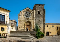 La chiesa di Santa Maria della Consolazione ad Altomonte in Calabria. Si tratta di un monumento religioso risalente al 14° secolo.
