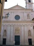 La chiesa parrocchiale di San Bernardo a Campomorone - © Davide Papalini - Opera propria, CC BY 2.5, Wikipedia